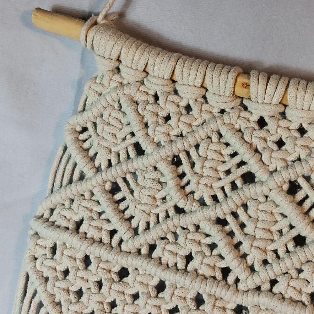 Boho Macrame Wall Hanging - Picture 3 of 4
